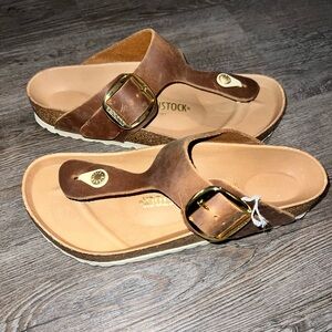 Birkenstock gizeh big buckle sandal size 39